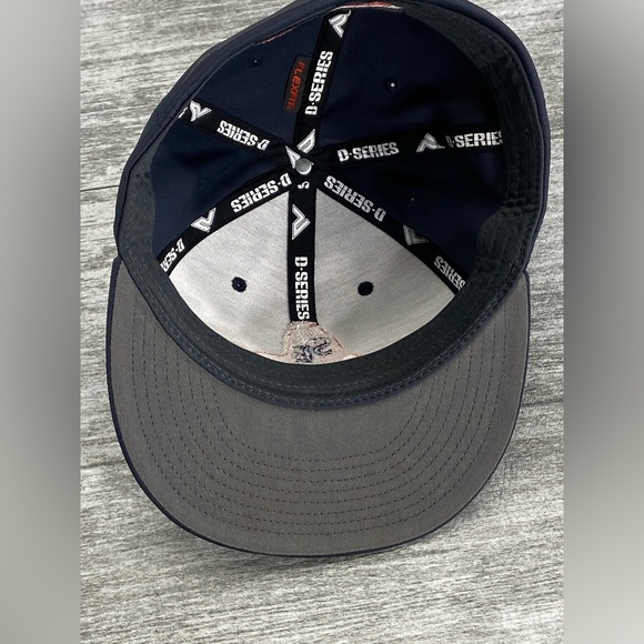 Pacific Headwear Flexfit D Series 8D6 Small/Medium Red Sox SE Flat Bill Hat - Picture 9 of 16